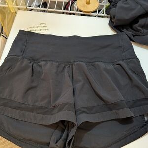 Black Women's Athletic Lululemon Shorts